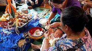 Cérémonie du baci au Laos